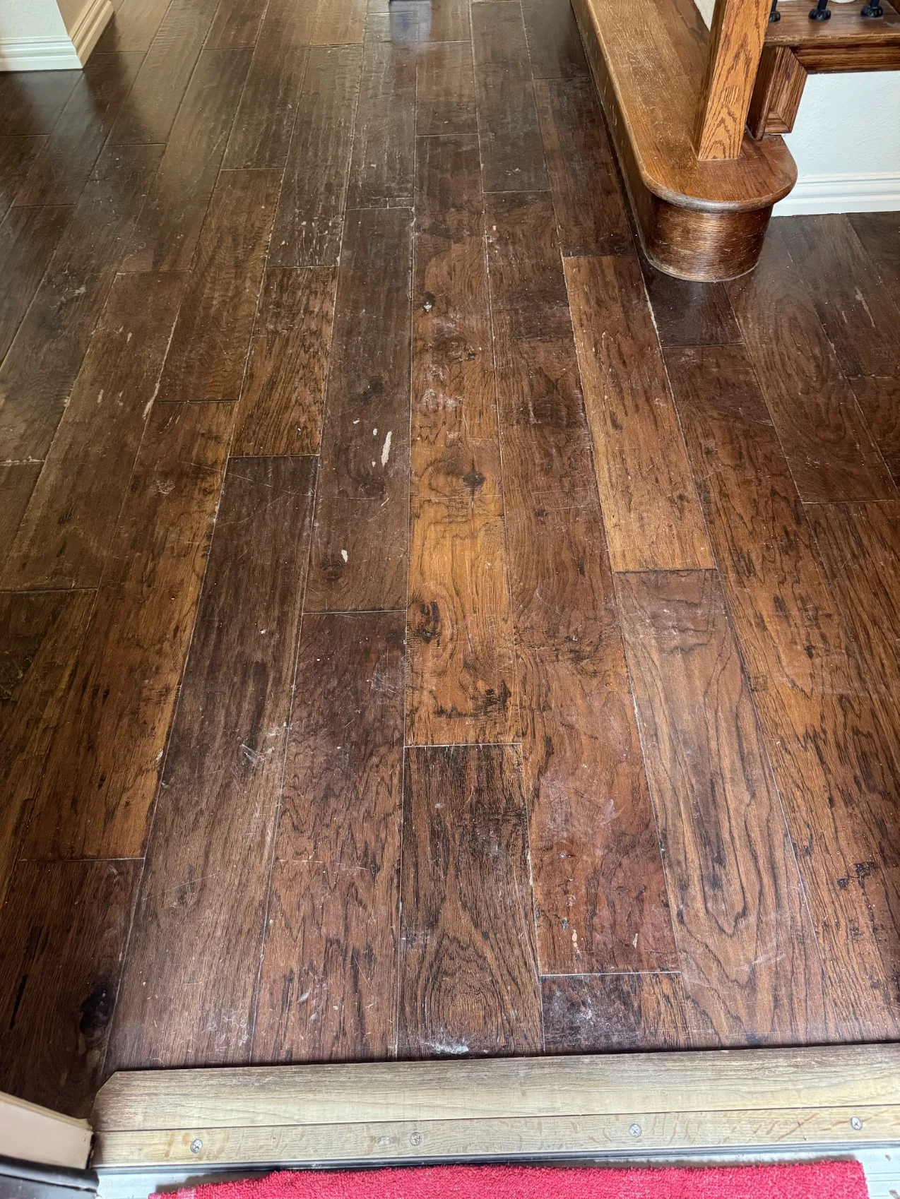 North DFW: Argyle Engineered Wood – before refinishing