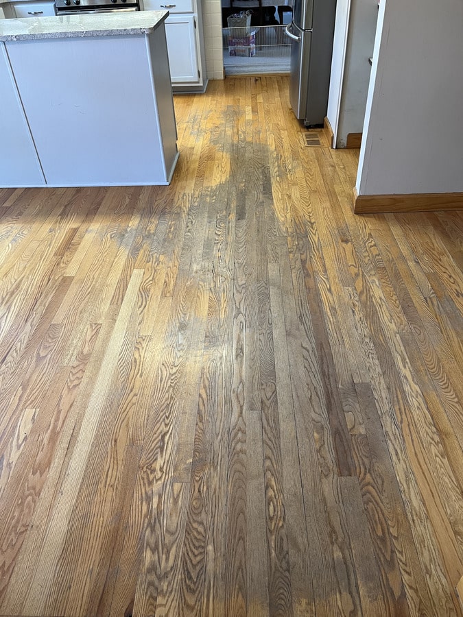 Meyer Residence – pre-listing ReCoat – before refinishing