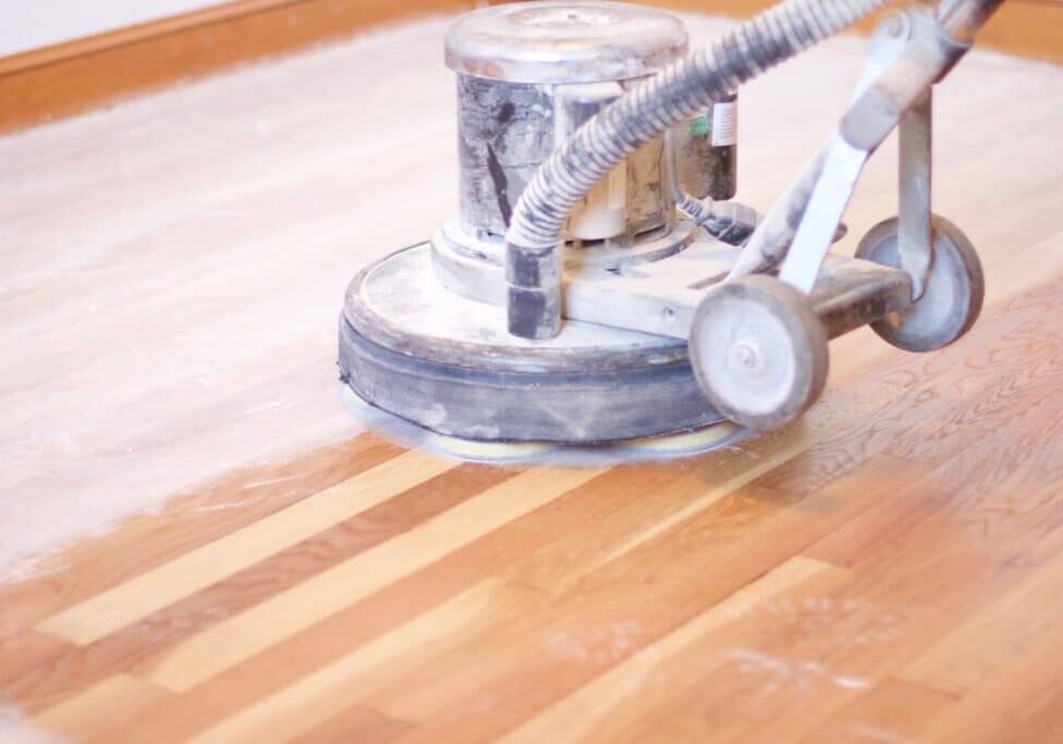 Clean ReCoat wood floor refinishing